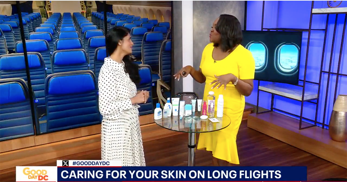 Dr. Sodha on a Fox5 news segment