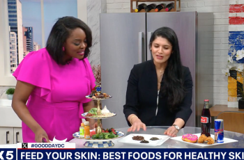 Dr. Sodha on a Fox5 news segment