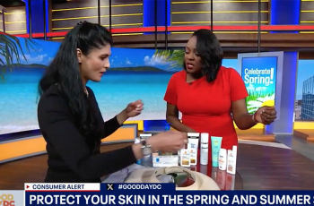 Dr. Sodha on a Fox5 news segment